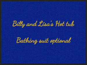 Billy and Lisa's Hot tub
