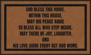 GOD BLESS THIS HOME