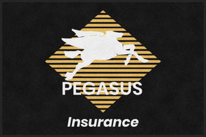 Pegasus Logo - White Horse