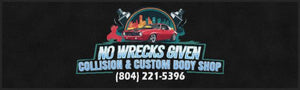 No Wrecks Given Front Reception