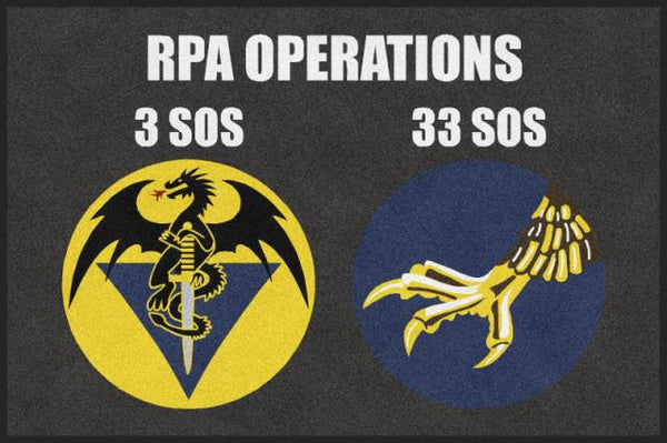 33D SPECIAL OPERATIONS SQ - 3RD SOS - The Personalized Doormats Company