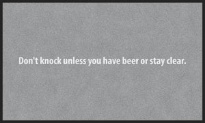 DON'T KNOCK