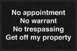 NO TRESPASSING