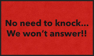 NO NEED TO KNOCK
