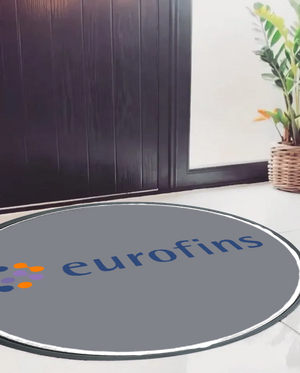 Eurofins Logo Mat Round