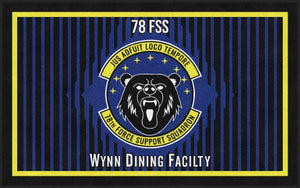 78 Force Support Squadron Door Mat