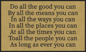 DO ALL THE GOOD