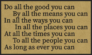 DO ALL THE GOOD