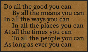 DO ALL THE GOOD