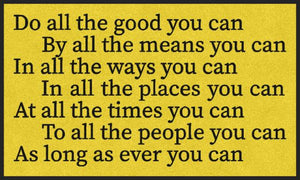 DO ALL THE GOOD