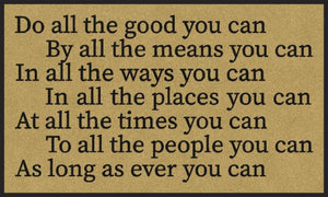 DO ALL THE GOOD