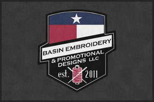 Basin Embroidery entrance