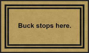 Buck stops here-write your own