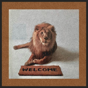Outside Lion Mat