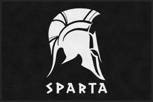 Sparta 4x6 White Logo
