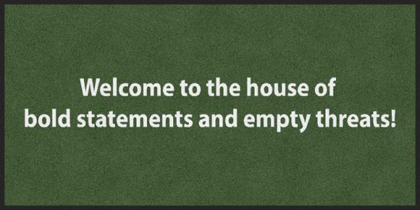 Statement Doormats HOUSE OF BOLD STATEMENTS - The Personalized Doormats Company