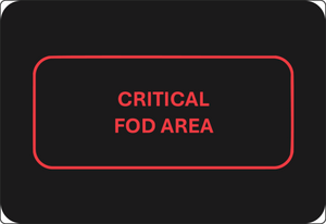 Critical FOD Area