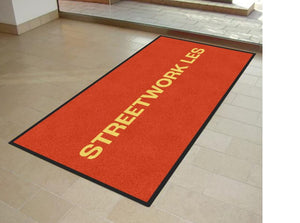Streetwork LES Lounge Area Mat -Yellow Font