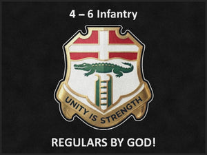 4-6 INF Regiment Rubber Backed