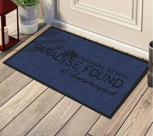 Paradise Found Door Mat