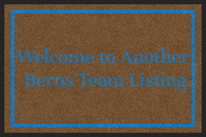 The Berns Team Door Mat