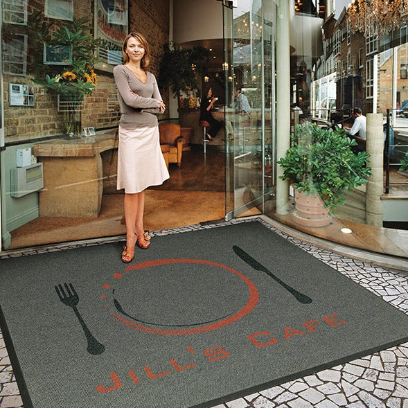 Luxury Berber Carpeted Indoor/Outdoor Logomat