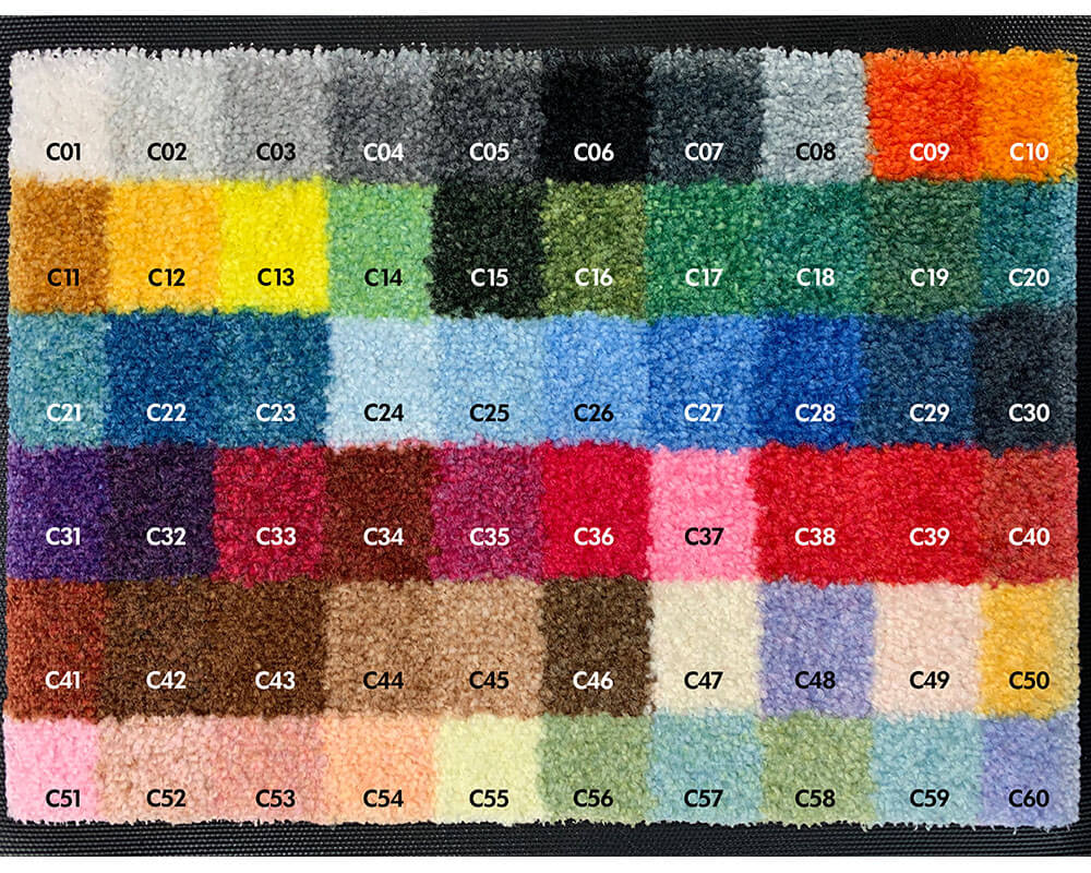 THE COLLECTIVE Rubber Backed Carpeted Classic Mat