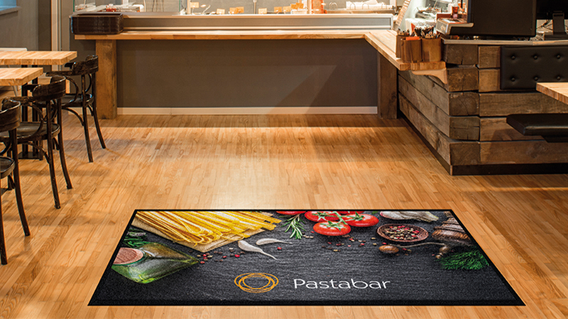 Rubber Backed Carpeted Classic Logo Matting