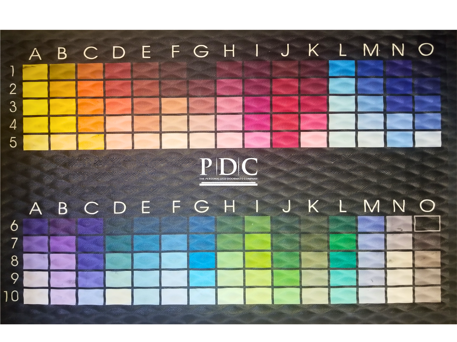 Color palette for ABS Rubber