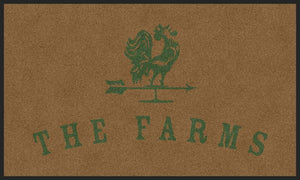 The farm's outdoor mat