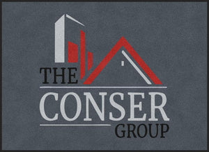 Conser Group Entry Mat 5.25 X 7.17 Rubber Backed Carpeted HD - The Personalized Doormats Company