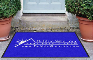Debbie Woerner Team 3 X 4 Rubber Backed Carpeted - The Personalized Doormats Company