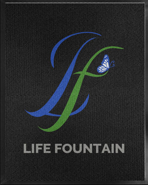 Life Fountain Light Grey Text