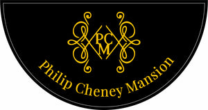 50F 53" x 100" BBG Gold Logo Text HRound