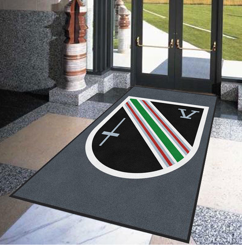 5th GRP V 5 X 8 Rubber Backed Carpeted HD - The Personalized Doormats Company