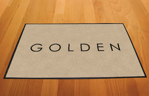 Golden Denim 2 X 3 Rubber Backed Carpeted HD - The Personalized Doormats Company