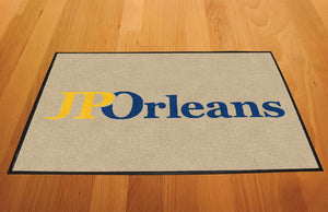 JPOrleans 2 X 3 Rubber Backed Carpeted HD - The Personalized Doormats Company