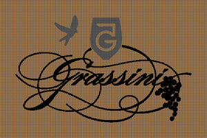 Grassini Family Vineyards 2 X 3 Waterhog Impressions - The Personalized Doormats Company