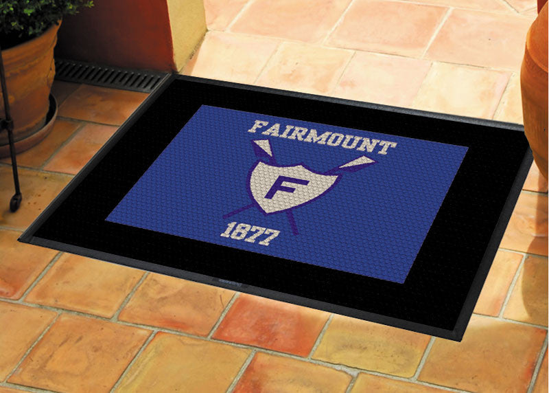 Fairmount Rowing Association 2.5 X 3 Rubber Scraper - The Personalized Doormats Company