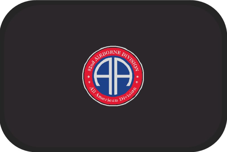 82nd ABN DIVISON Round Logo §