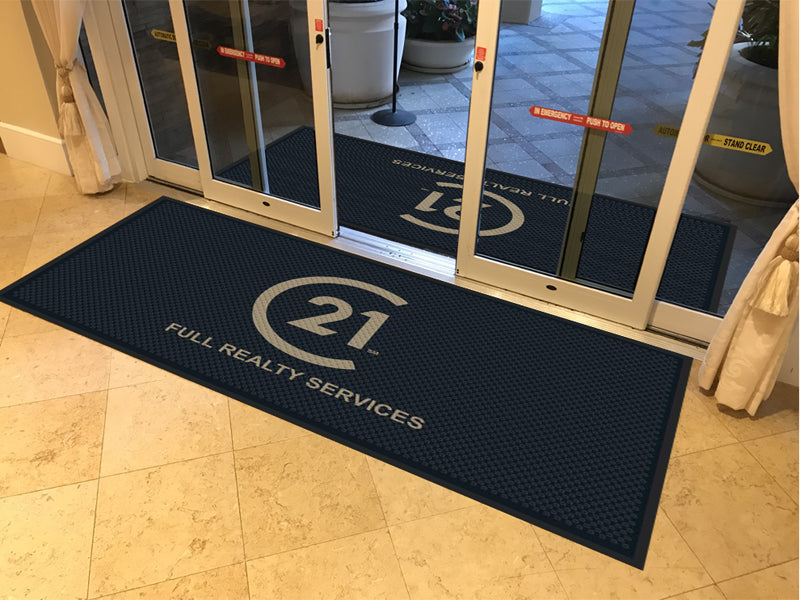C21 FULLREALTY SERVICES § 4 X 8 Rubber Scraper - The Personalized Doormats Company
