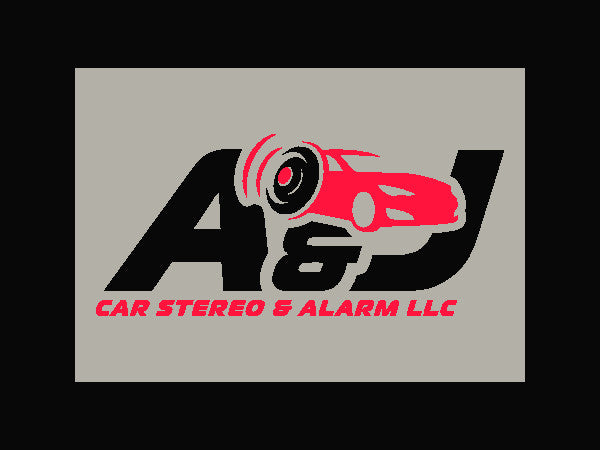A and J car stereo 3 X 4 Rubber Scraper - The Personalized Doormats Company