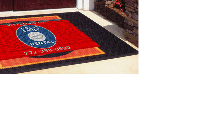 Great Smile Dental 4 x 6 Waterhog Inlay - The Personalized Doormats Company