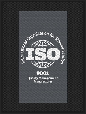 ISO 9001 Grey Vertical