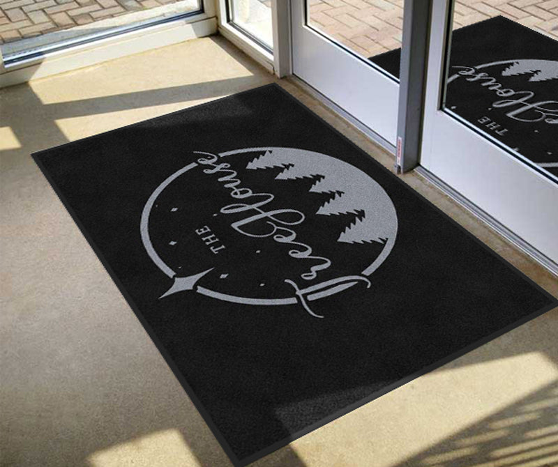 The Treehouse Black BG Silver Logo