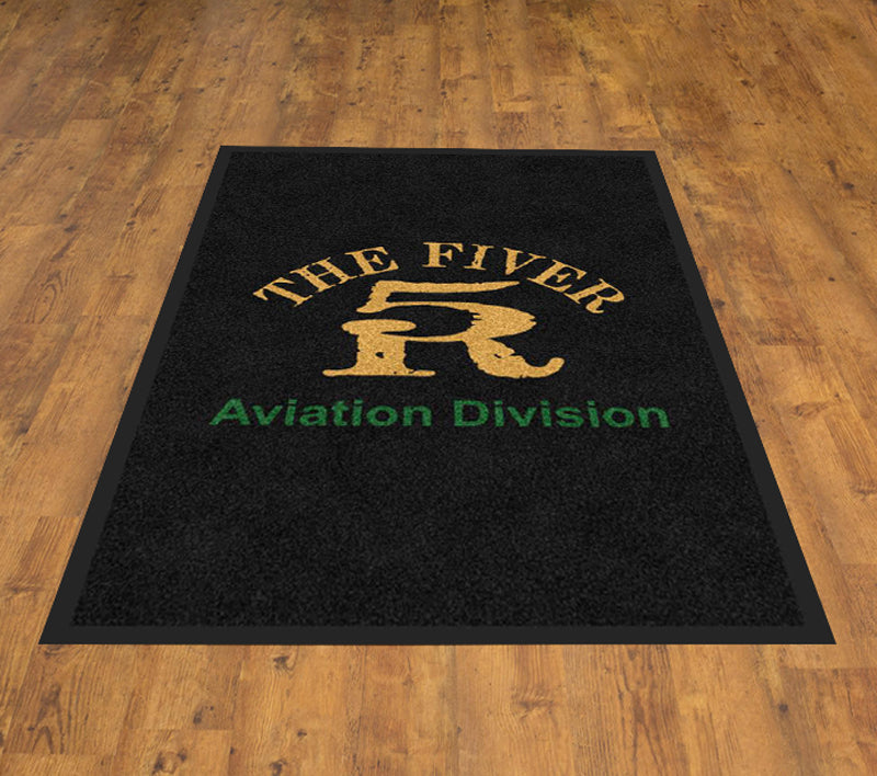 5R Aviation 2 X 3 Rubber Backed Carpeted HD - The Personalized Doormats Company