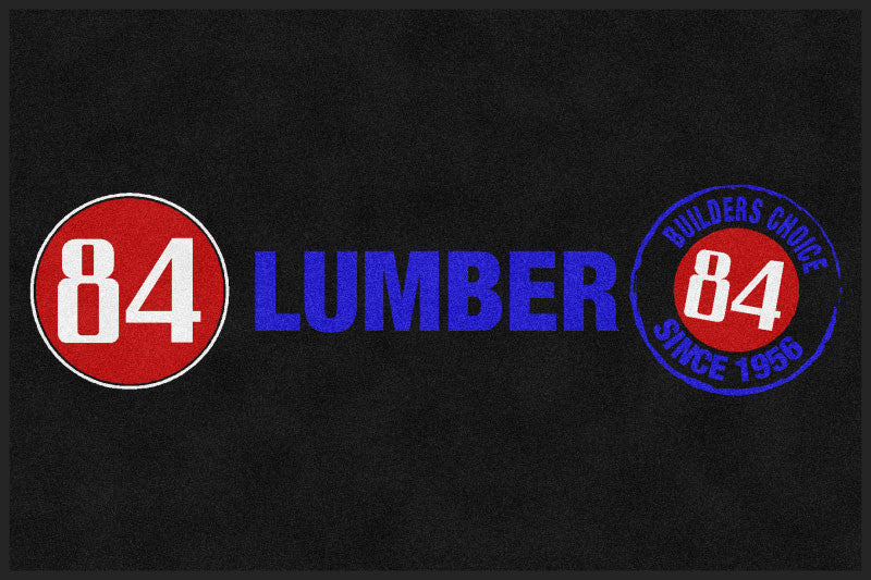 84 Lumber b3-1 4 x 6 Rubber Backed Carpeted - The Personalized Doormats Company