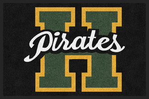 Harbor High School 2 X 3 Rubber Backed Carpeted HD - The Personalized Doormats Company