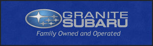 Subaru sales desk mat