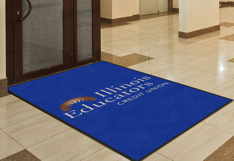 IECU 4 X 7 Rubber Backed Carpeted HD - The Personalized Doormats Company